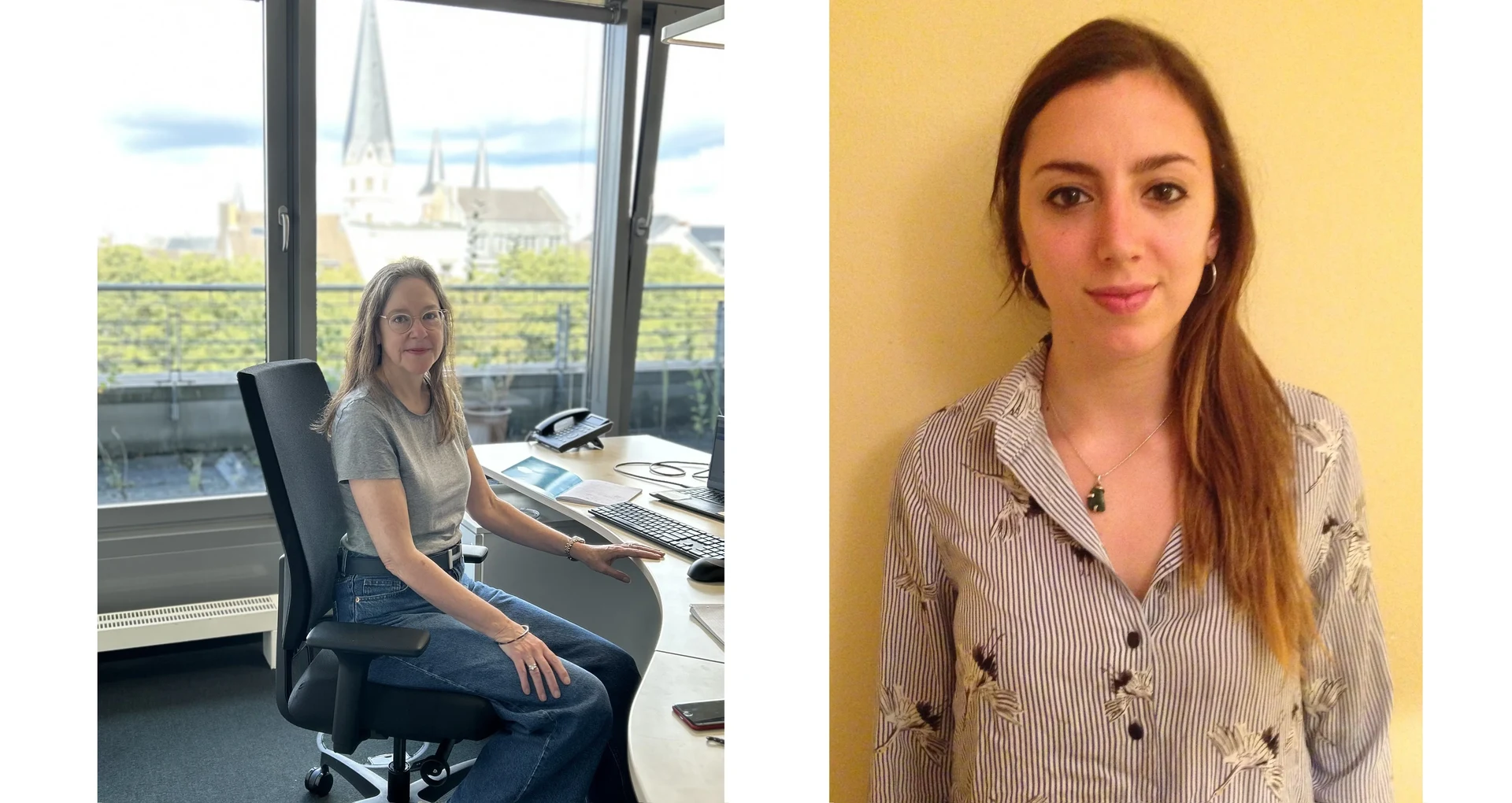 Catherine Schenk and Ana Laura Catelen
