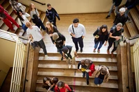 HauptgebäudeTreppe