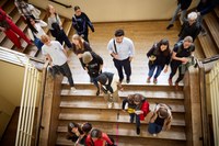 HauptgebäudeTreppe